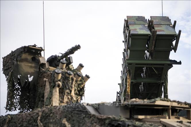 Bệ phóng tên lửa đánh chặn Patriot của Mỹ tham gia tập trận NATO tại Na Uy