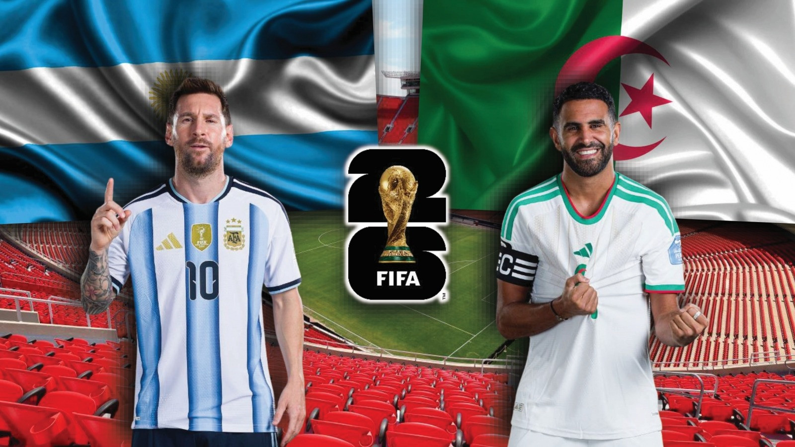 Link VTVgo trực tiếp Argentina đấu với Algeria bảng J World Cup 2026 