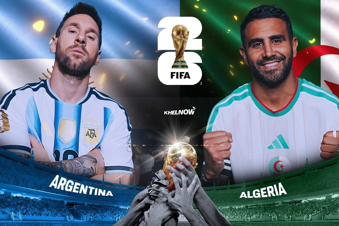 Tổng hợp kênh, link trực tiếp bóng đá hôm nay Argentina và Algeria tại World Cup 2026 