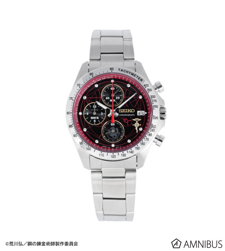 Cận cảnh các chi tiết đặc trưng trên đồng hồ Seiko x FMA
