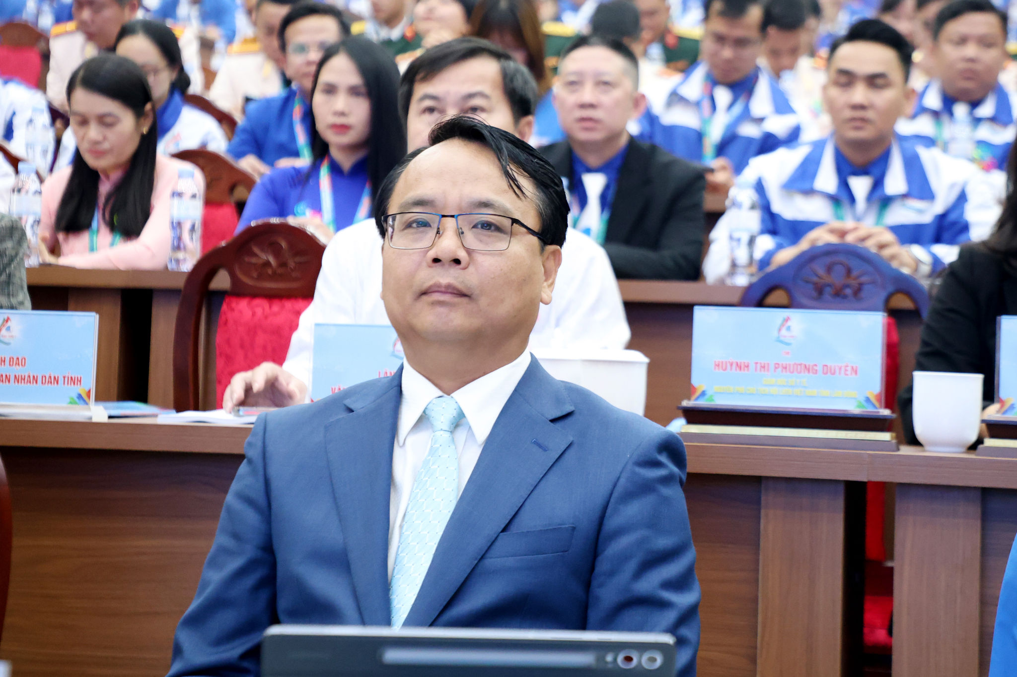 Đồng chí Đặng Hồng Sỹ, Phó Bí thư Thường trực Tỉnh ủy Lâm Đồng tham dự Đại hội