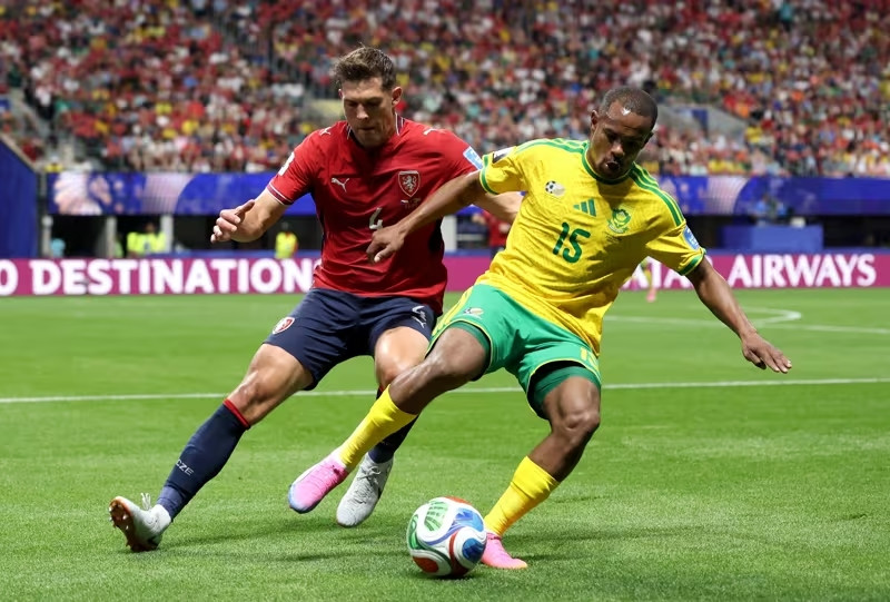 Cộng hòa Séc và Nam Phi bất phân thắng bại trong trận cầu kịch tính tại World Cup 2026.
