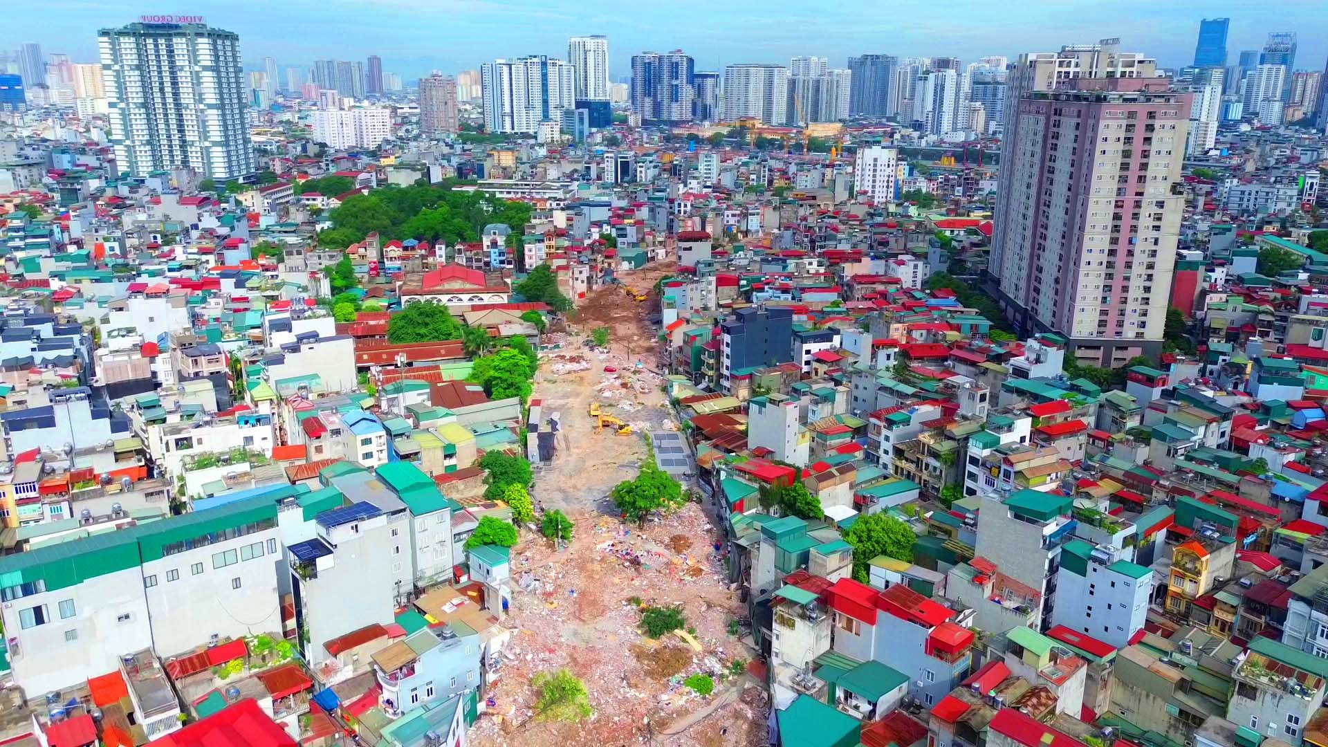 Bản đồ kết nối của tuyến Vành đai 2,5