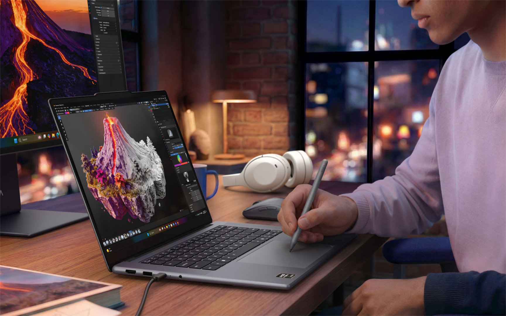 Trackpad phản hồi xúc giác của laptop có thể dùng như bảng vẽ.