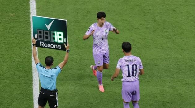 Son Heung-min thi đấu mờ nhạt trong trận gặp Mexico tại World Cup 2026.