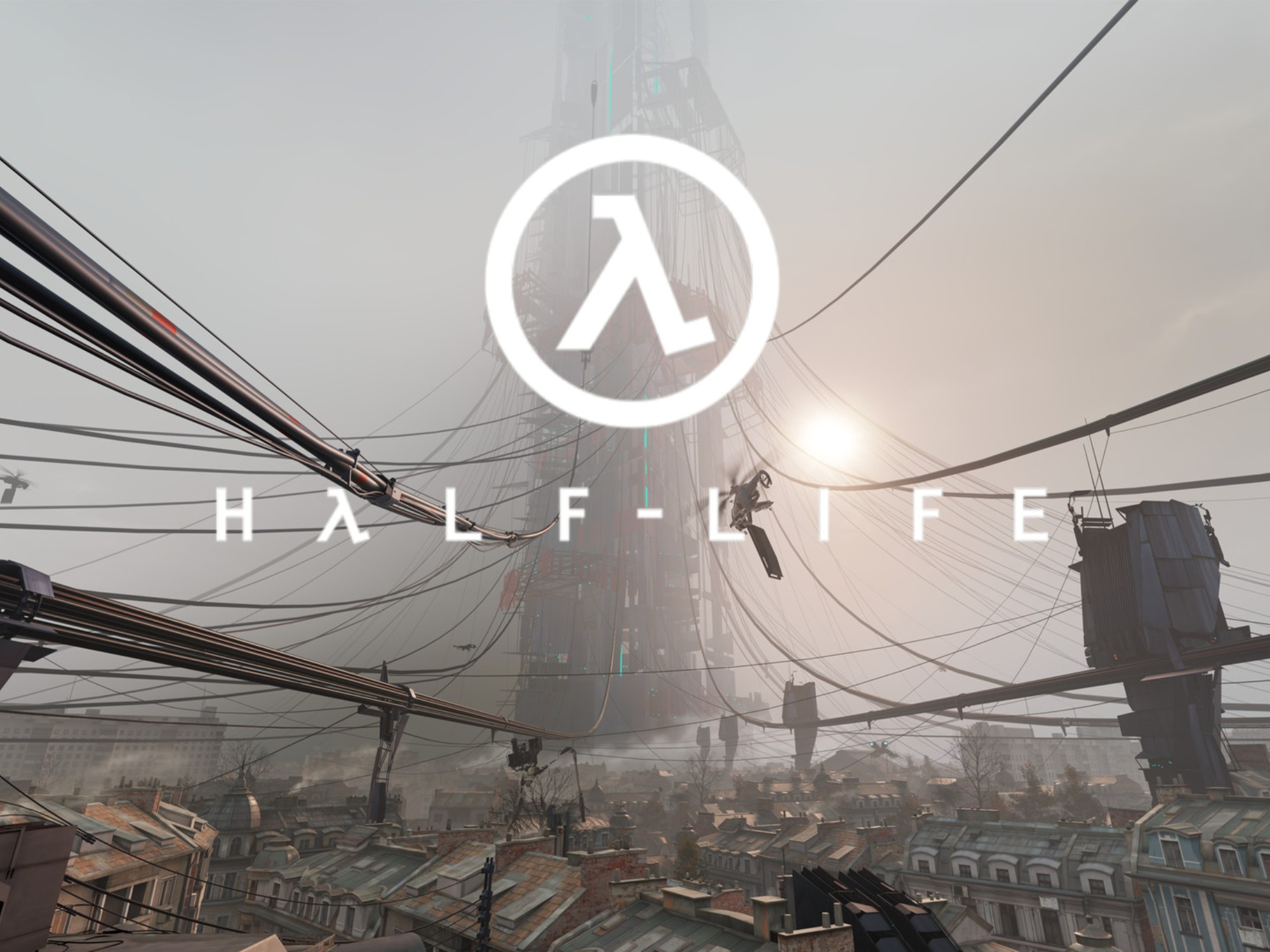 Banner của dòng game Half-Life được hiển thị