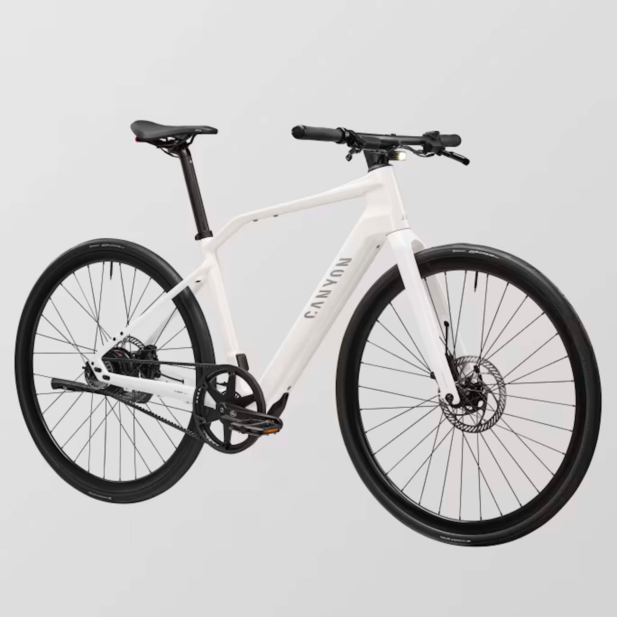 The bike doesn't immediately look like an e-bike