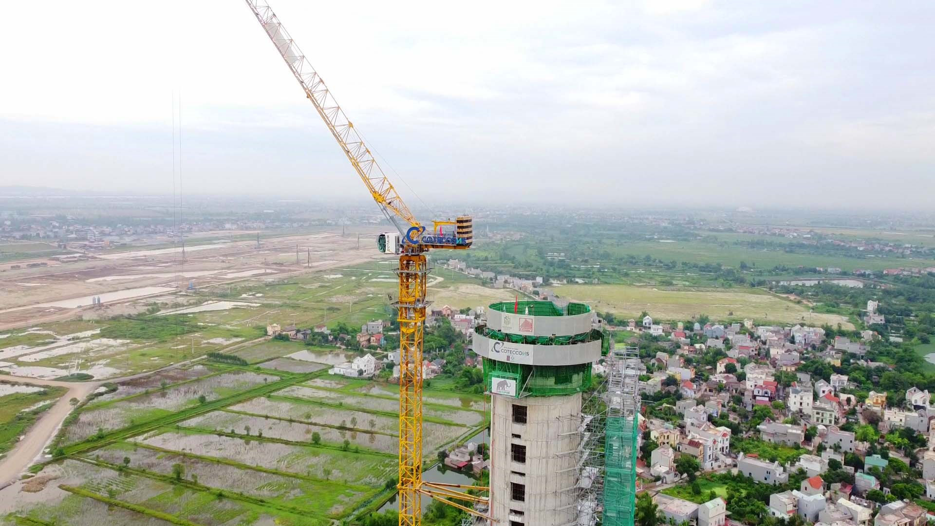 Sân bay Gia Bình được xây dựng theo tiêu chuẩn quốc tế cấp 4F.