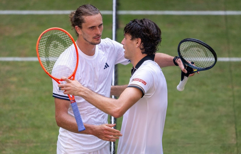 Alexander Zverev thất bại trước Taylor Fritz tại bán kết Halle Open 2026
