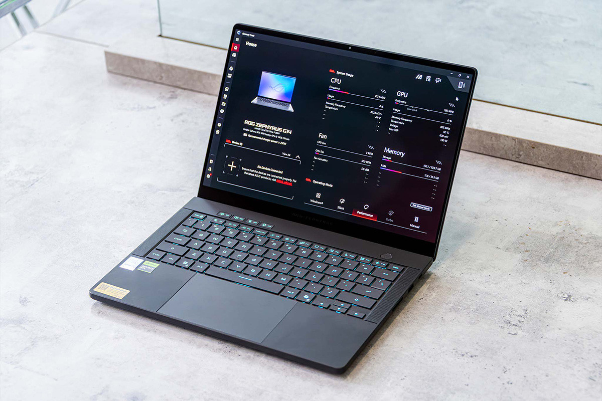 Hiệu năng mạnh mẽ trên dòng Zephyrus G series