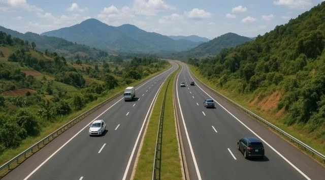 Hình ảnh minh họa thi công cao tốc, dự án Quảng Ngãi - Kon Tum có tổng vốn đầu tư dự kiến rất lớn.