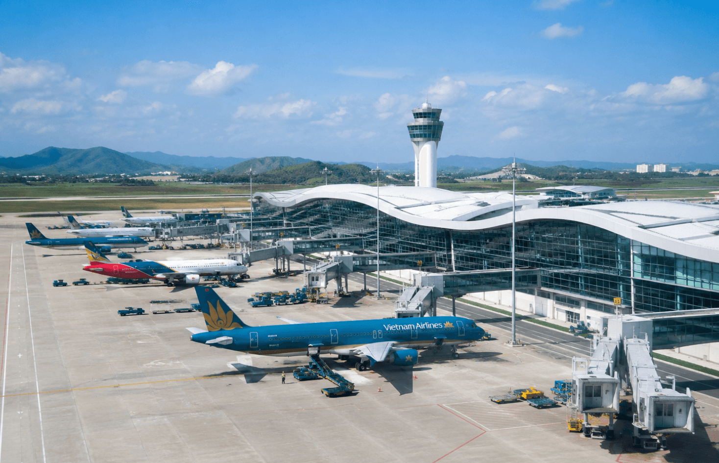Quy hoạch sân bay Măng Đen Phối cảnh minh họa Cảng hàng không Măng Đen với quy mô 350ha tại Tây Nguyên