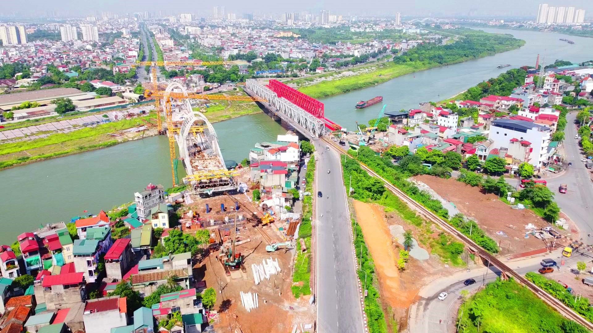 Dự án cầu Đuống mới thay thế cầu cũ hơn 120 năm tuổi