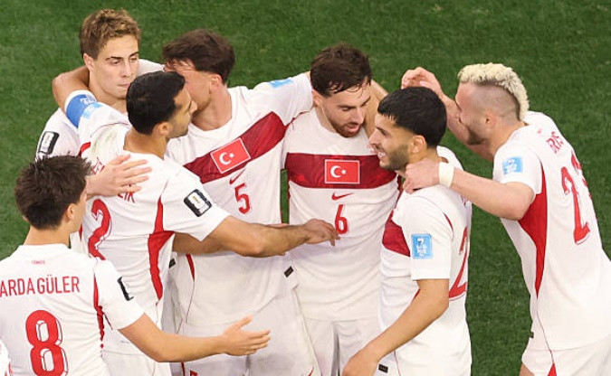 Kokcu's exquisite finish put Türkiye ahead.