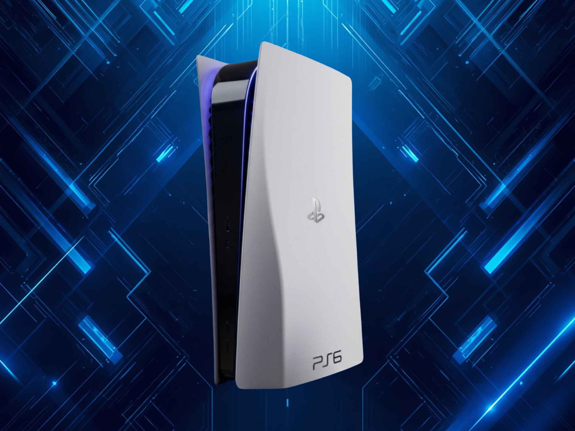 Hình ảnh mô phỏng máy chơi game PlayStation thế hệ tiếp theo