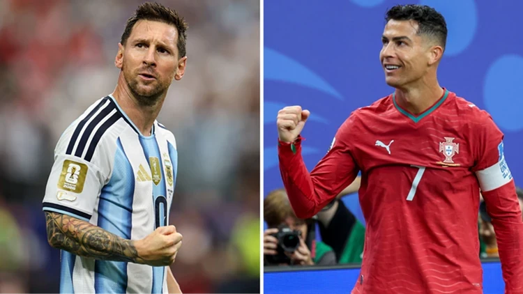 Lionel Messi và Cristiano Ronaldo trong màu áo đội tuyển quốc gia tại World Cup 2026