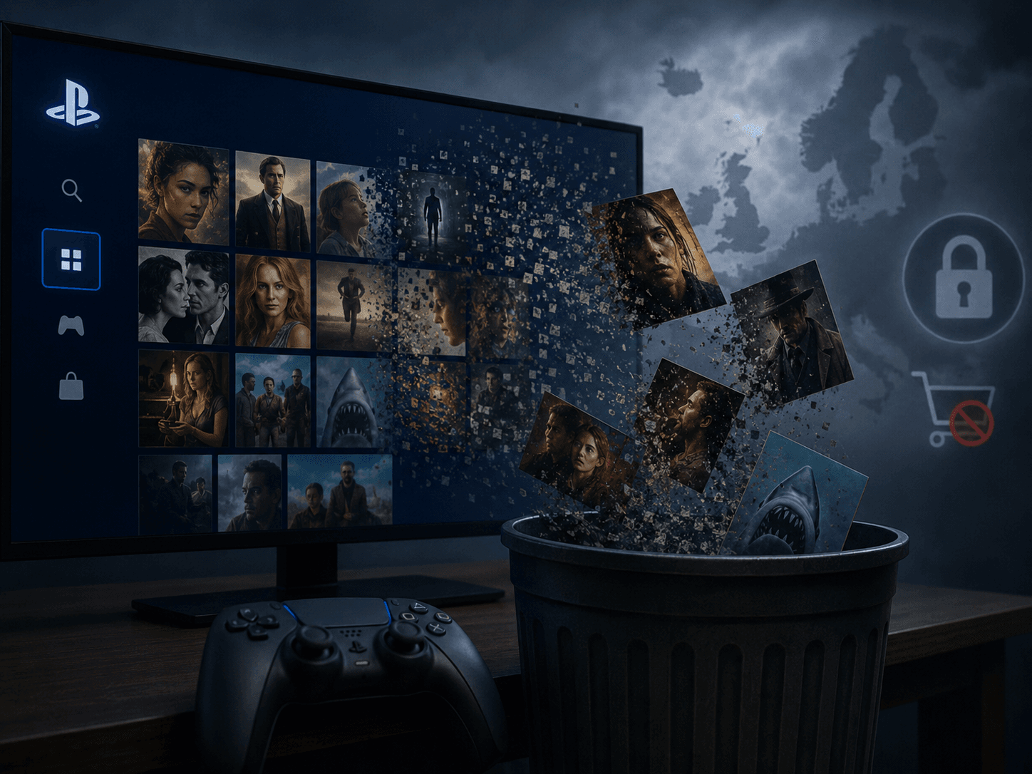 Sony xóa 551 phim của StudioCanal khỏi thư viện PlayStation tại Anh và Châu Âu.