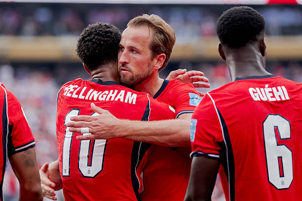 Harry Kane ăn mừng bàn thắng lịch sử trong trận gặp Panama