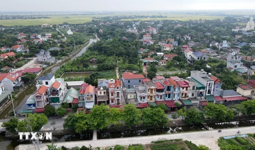 Sau sắp xếp, tổ chức lại, tỉnh Hưng Yên sẽ còn 1.322 thôn, tổ dân phố, giảm 1.301 thôn, tổ dân phố, tương ứng giảm 49,6%. (Ảnh: Thế Duyệt/TTXVN)