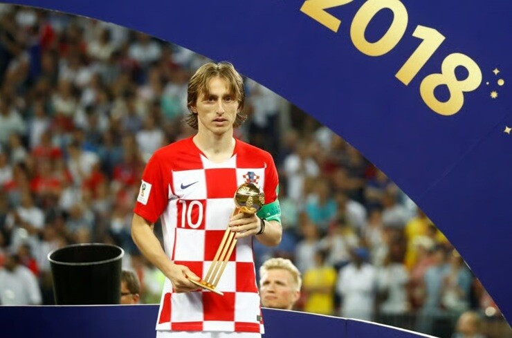 Luka Modric là Cầu thủ xuất sắc nhất World Cup 2018