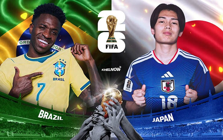 Brazil và Nhật Bản chuẩn bị cho màn so tài tại vòng knock-out World Cup 2026
