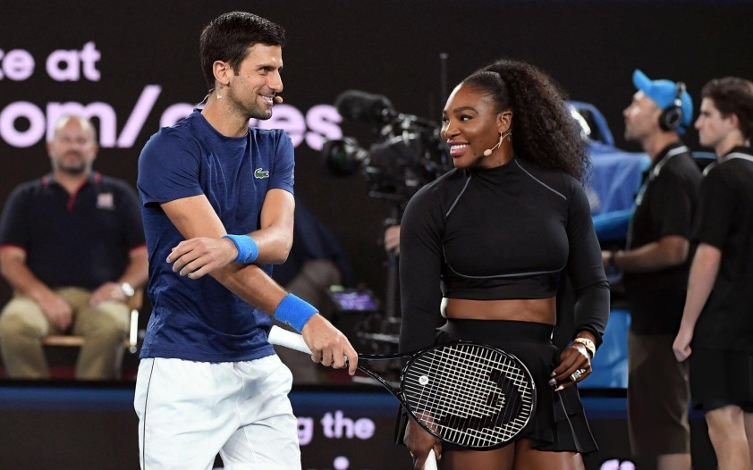 Novak Djokovic bày tỏ sự ngưỡng mộ đối với nỗ lực của Serena Williams