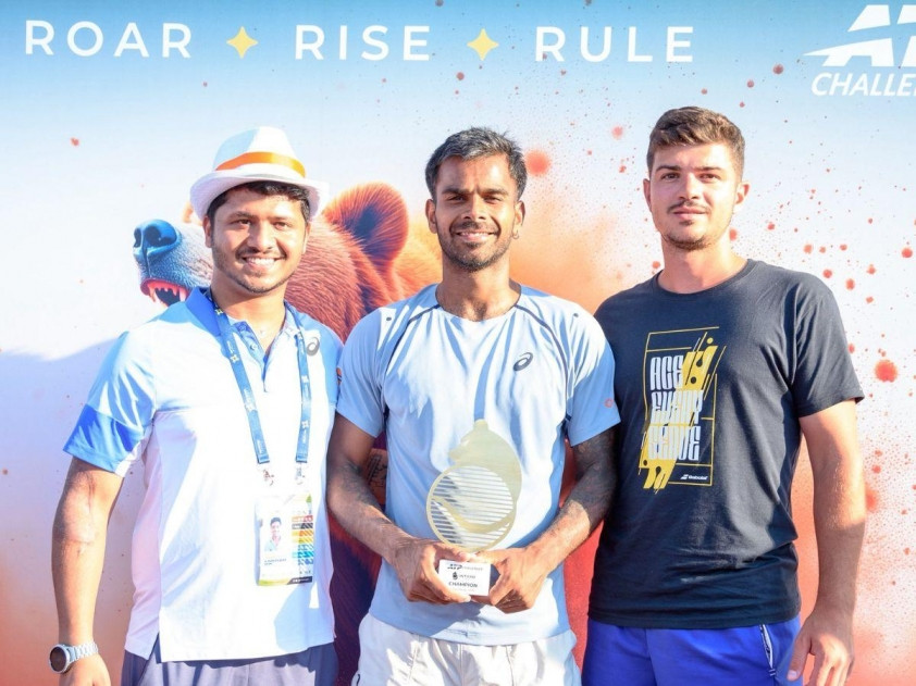 Sumit Nagal vô địch giải Challenger Intaro Open tại Romania