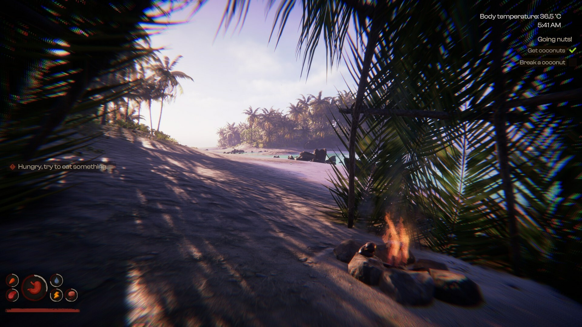 Một khu trại trong Project Castaway.