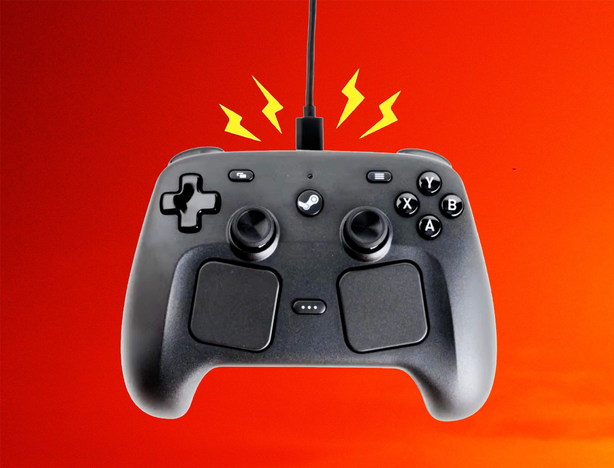 Steam Controller di chuyển trên mặt bàn nhờ động cơ rung