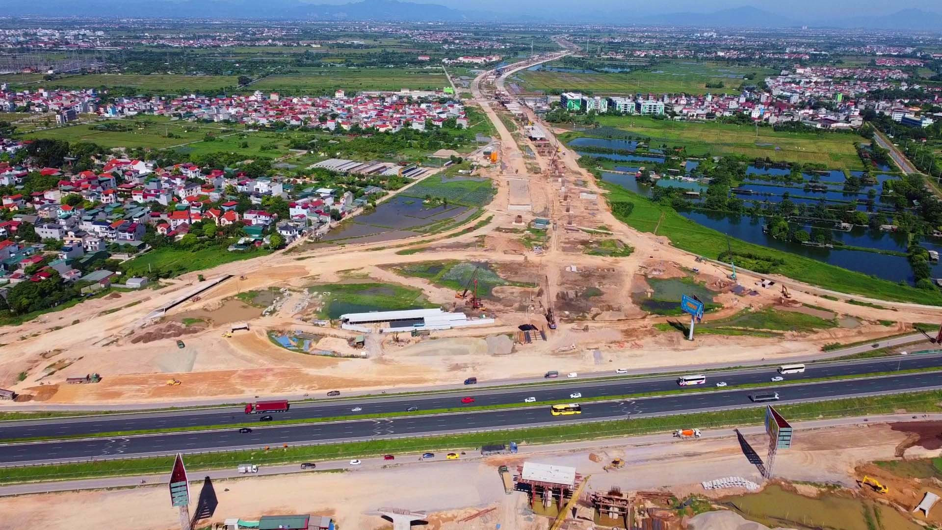 Thi công đoạn Mễ Sở - QL1A