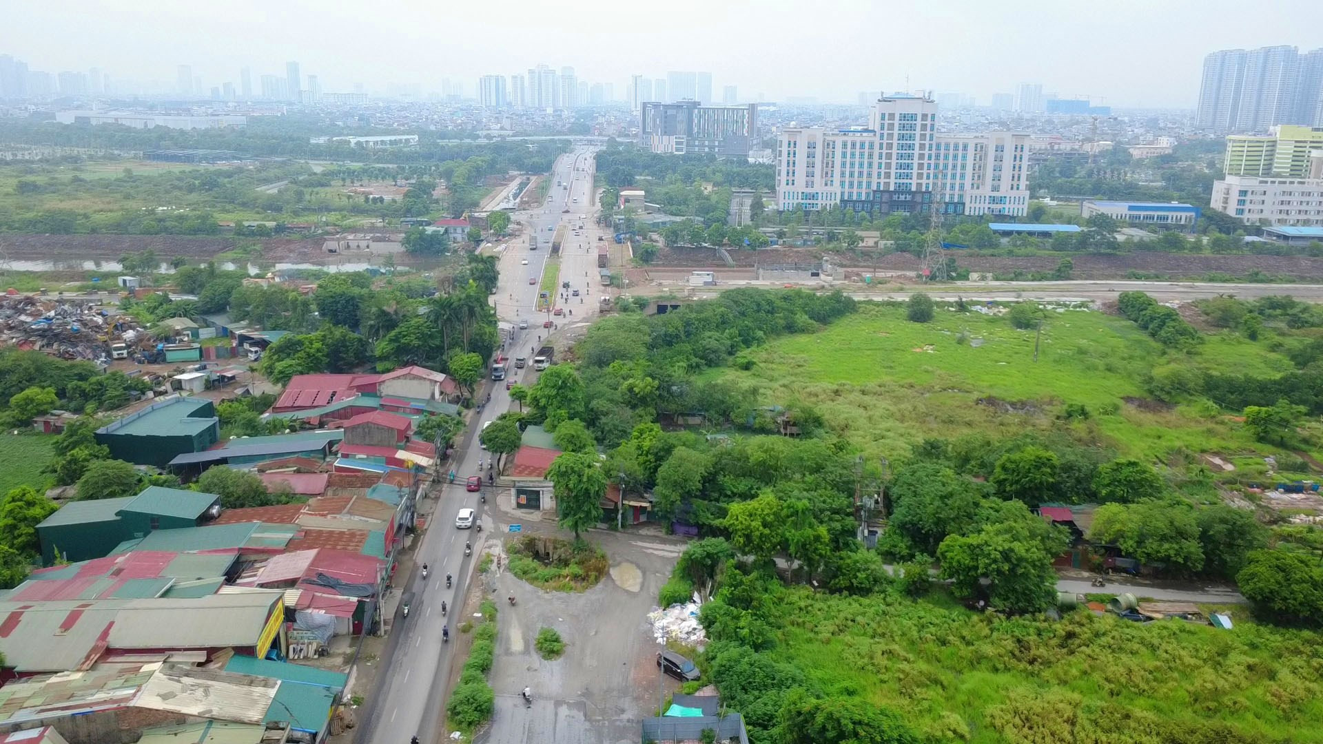Giải phóng mặt bằng dự án đường 70 đoạn gần cầu Ngà