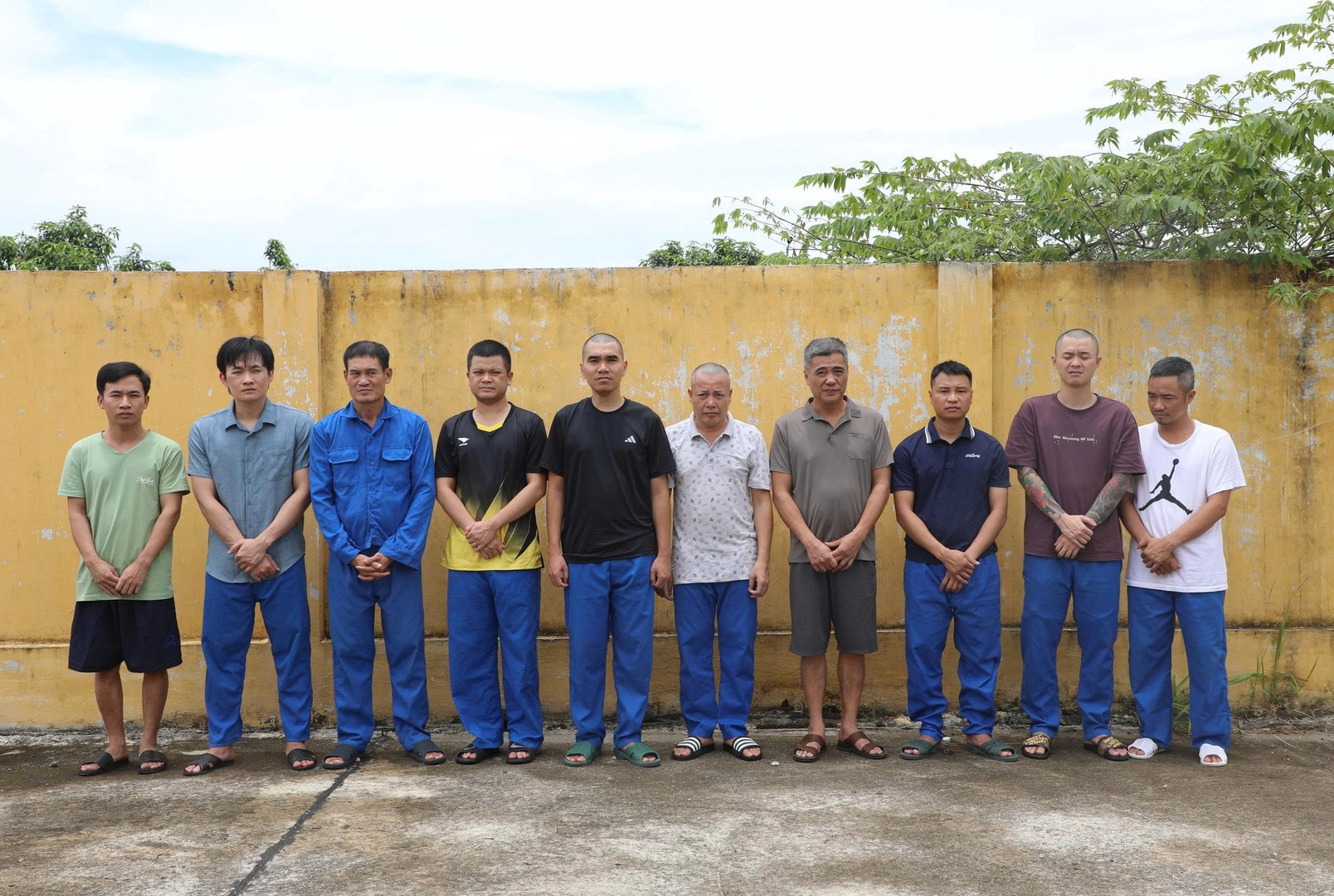 Các đối tượng bị khởi tố trong vụ án tổ chức đánh bạc và đánh bạc tại Hưng Yên