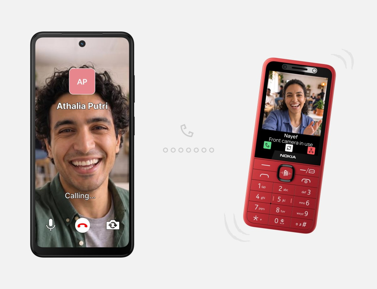 Cận cảnh Nokia 215 4G thế hệ 2 màu đỏ