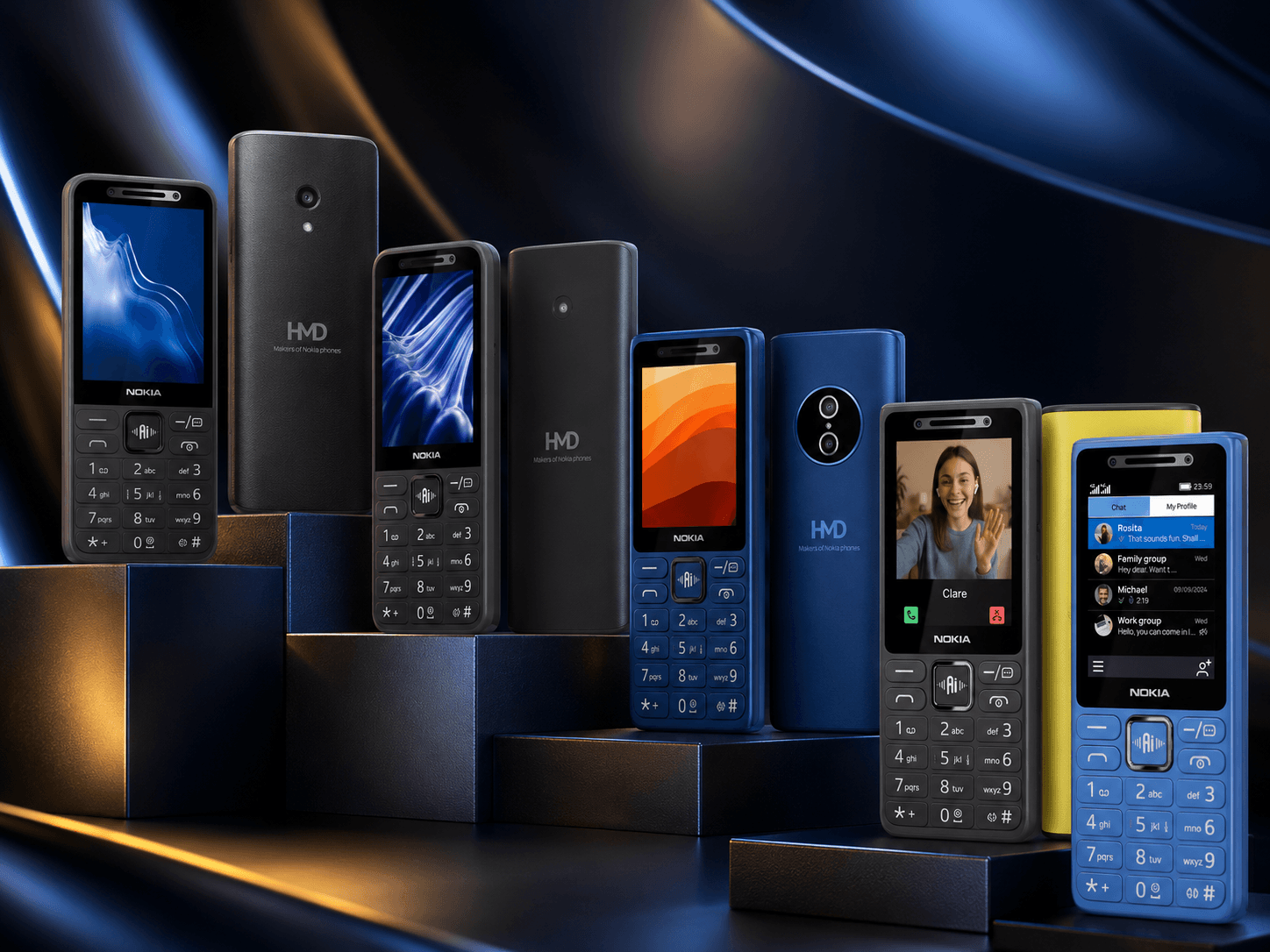 HMD Global ra mắt Nokia 210 4G, Nokia 235 4G, Nokia 215 4G và Nokia 200 4G