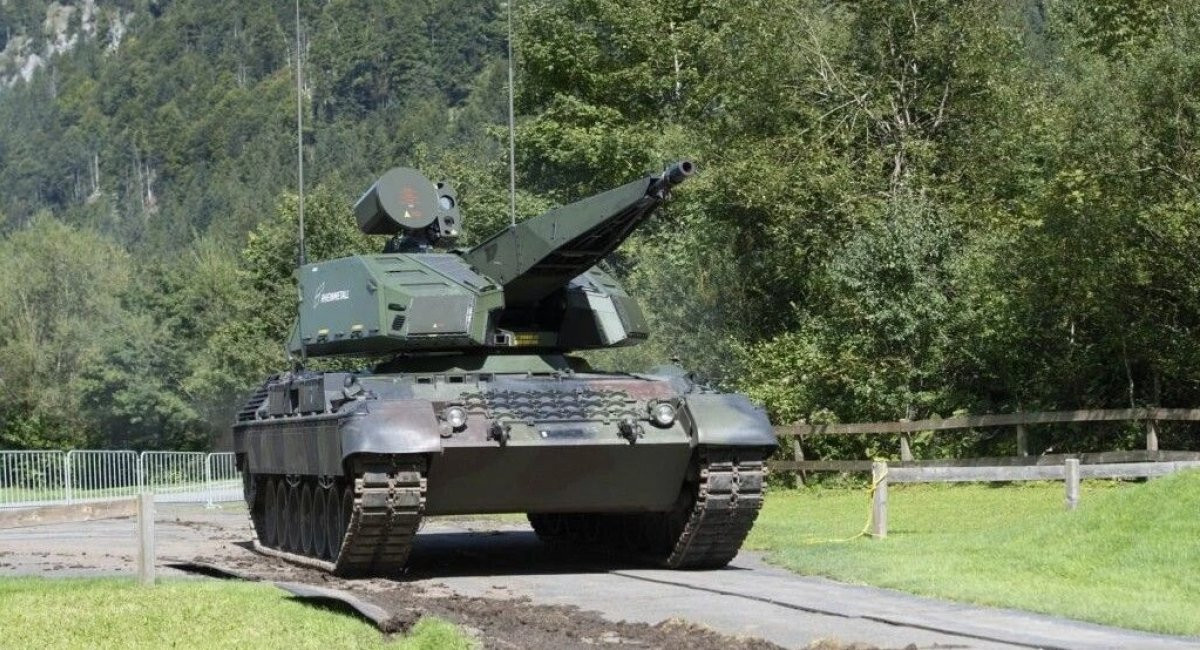 Hệ thống phòng không Skyranger 35 trên khung gầm Leopard 1