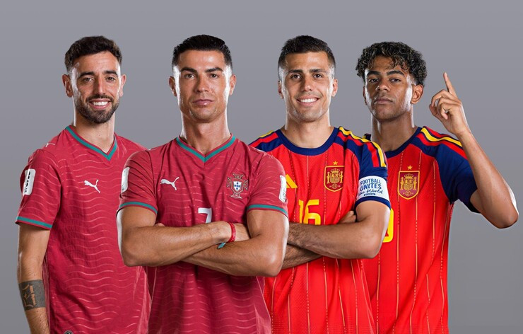Tây Ban Nha và Bồ Đào Nha sẽ gặp nhau ở vòng 1/8 World Cup 2026