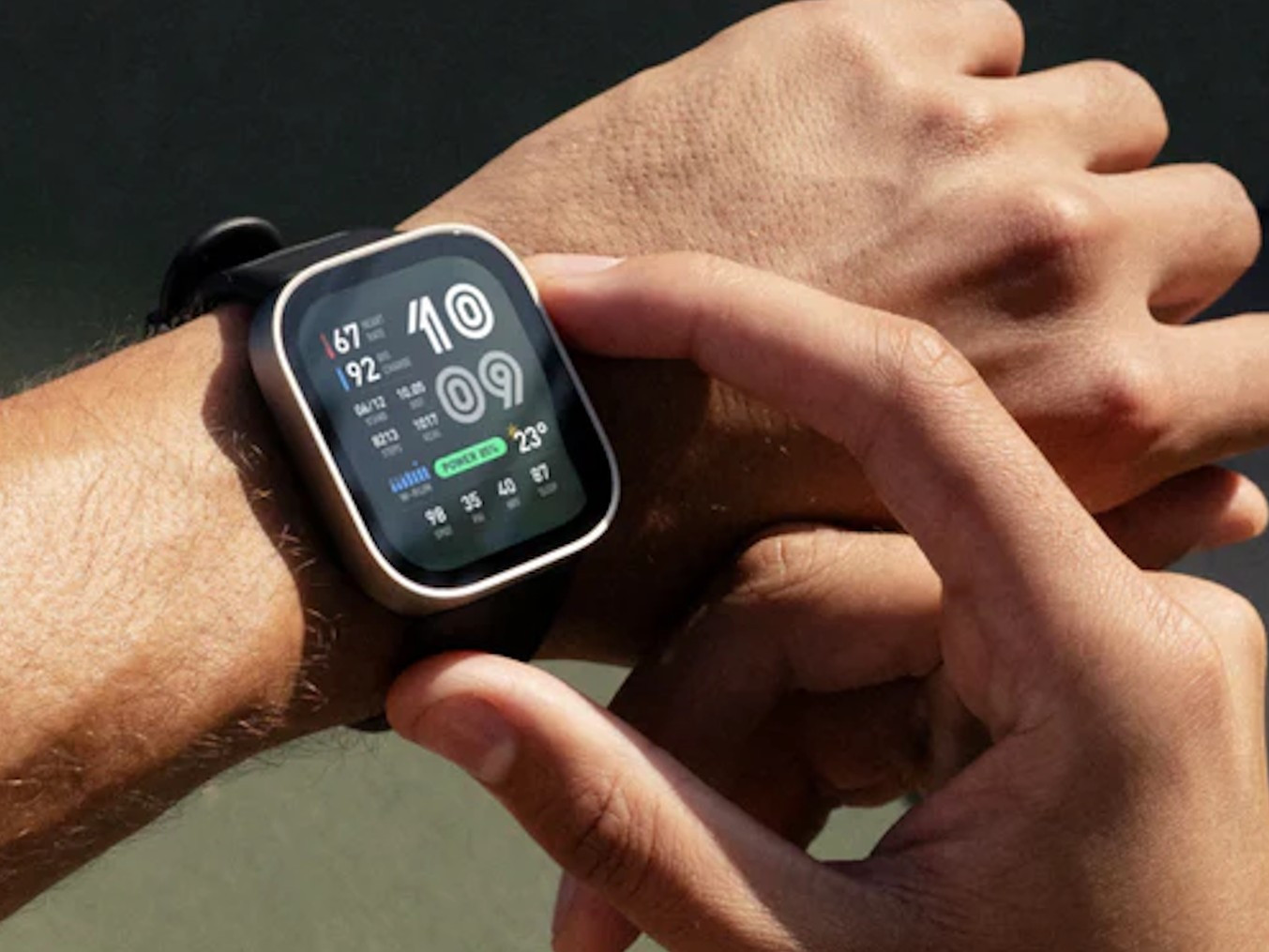 The Amazfit Bip Max is receiving a new software update