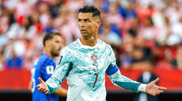 Cristiano Ronaldo trong màu áo đội tuyển Bồ Đào Nha tại World Cup 2026.