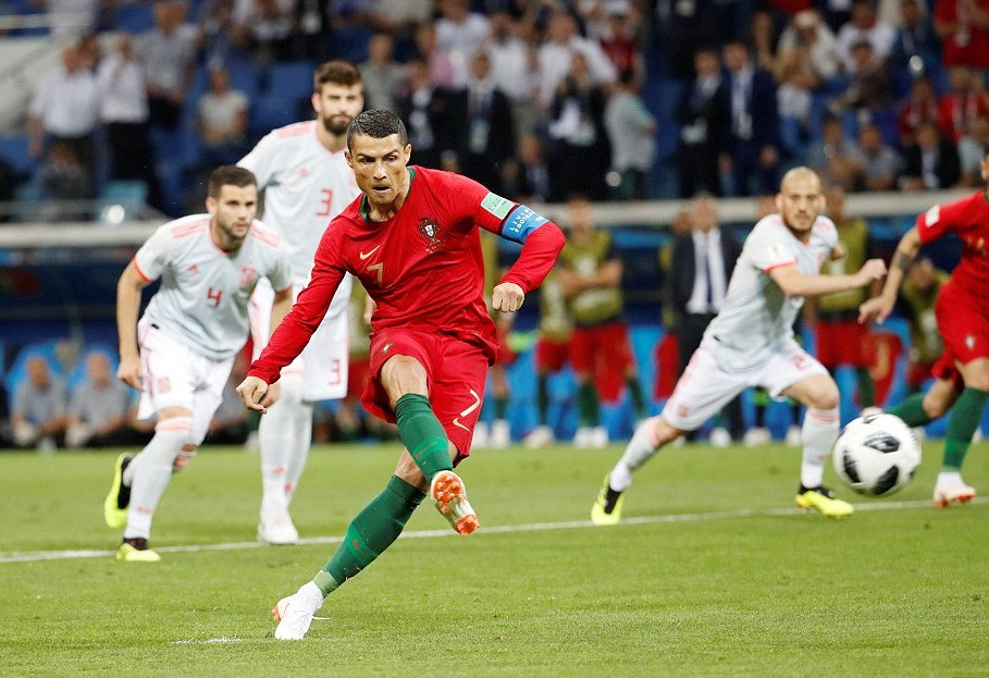 Bồ Đào Nha vs Tây Ban Nha World Cup 2018 Ronaldo gieo ác mộng cho De Gea