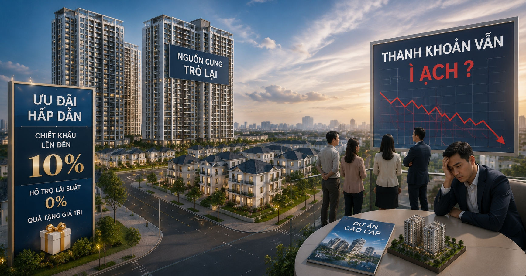 Người mua nhà đang có tâm lý thận trọng hơn trước khi quyết định giao dịch