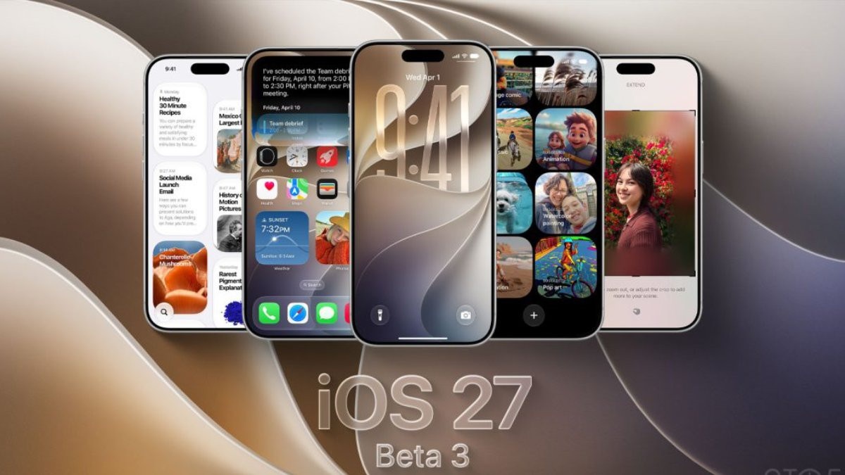 iOS 27 beta 3 nhiều khả năng sẽ cải tiến các tính năng, giao diện