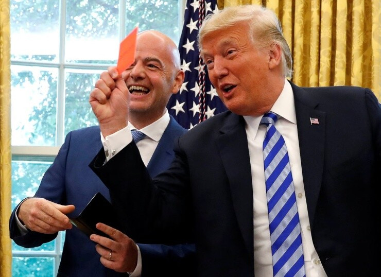 Tổng thống Trump kêu gọi FIFA xem xét thẻ đỏ của Balogun