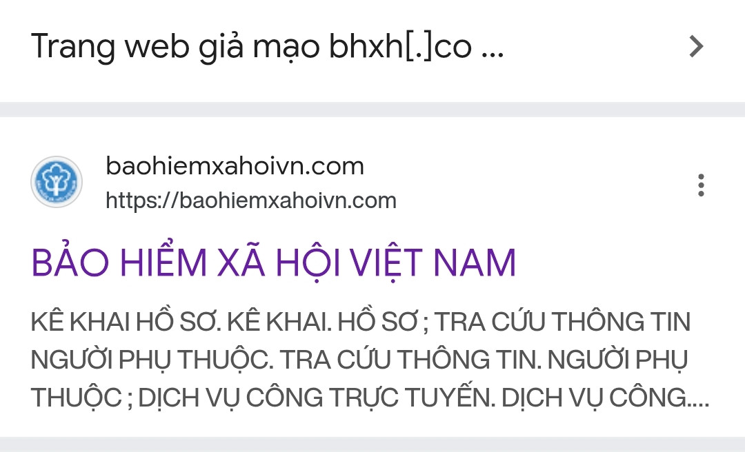 Cảnh báo thủ đoạn mạo danh cơ quan BHXH để lừa đảo- Ảnh 1.
