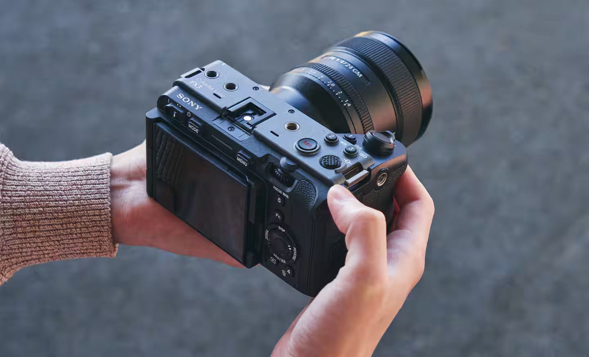 Cận cảnh thiết kế dự kiến của Sony FX5