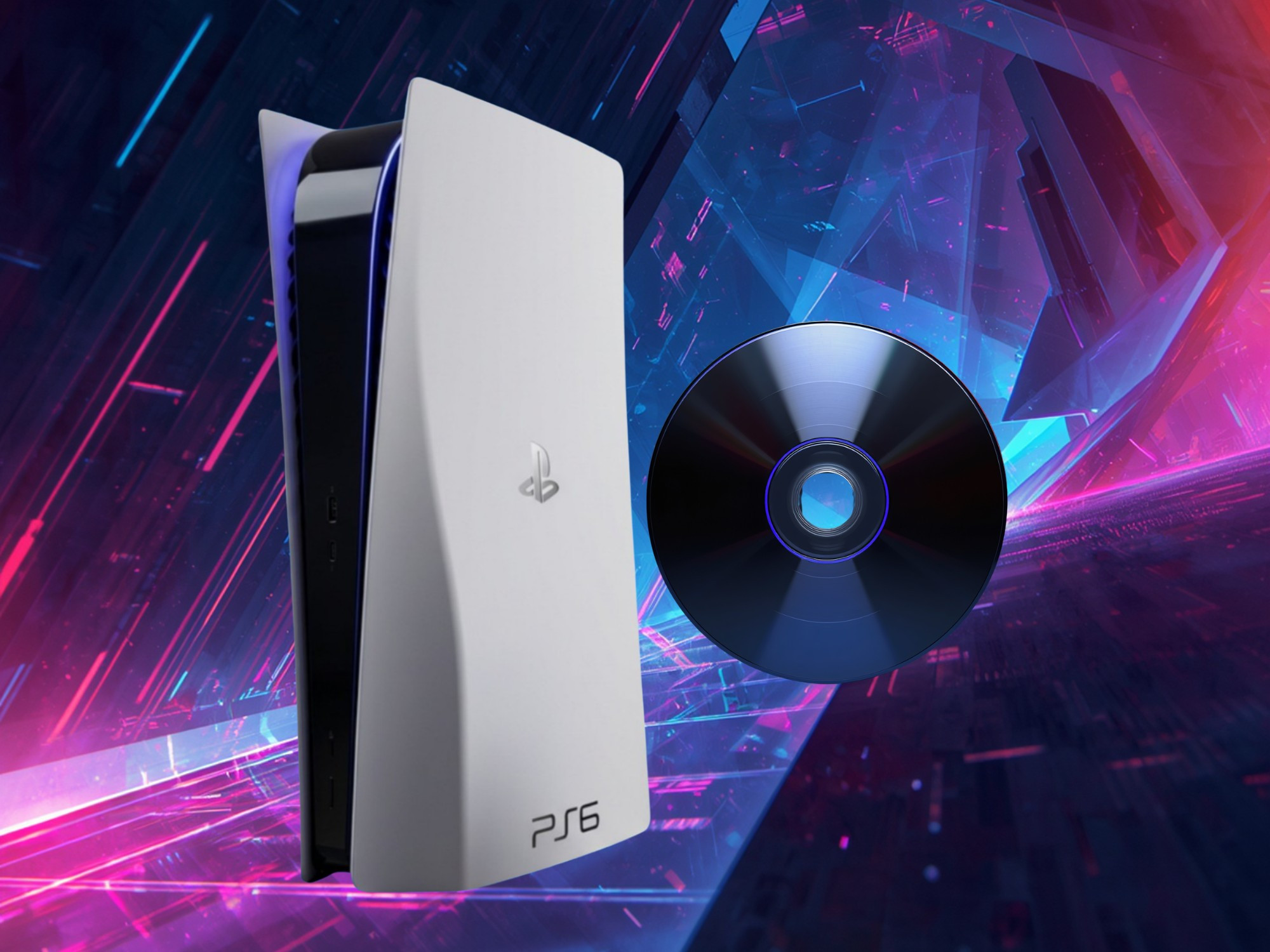 Bản dựng máy chơi game PS6 đi kèm ổ đĩa vật lý