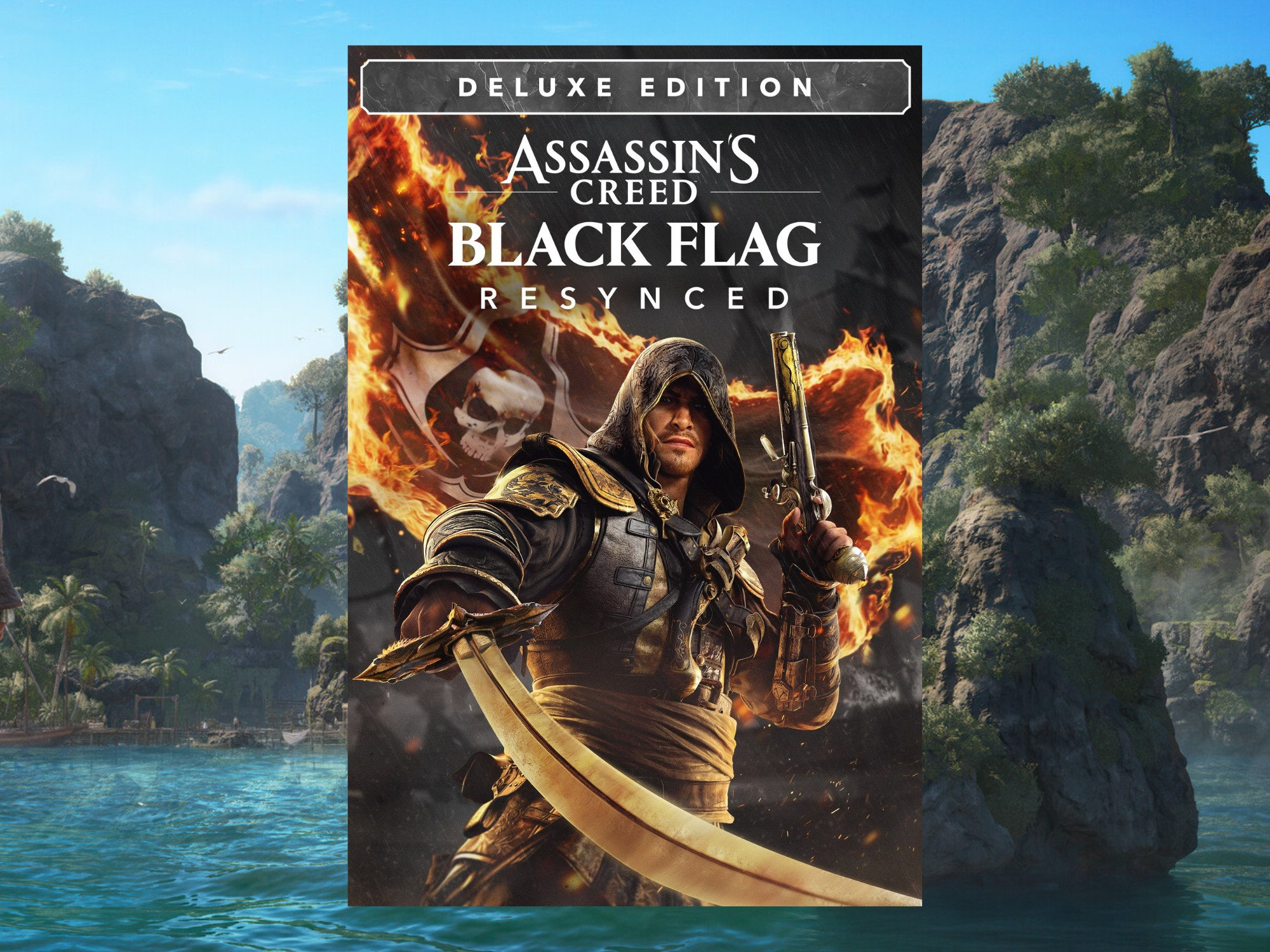 Phiên bản Assassin's Creed Black Flag Resynced Deluxe Edition được hiển thị