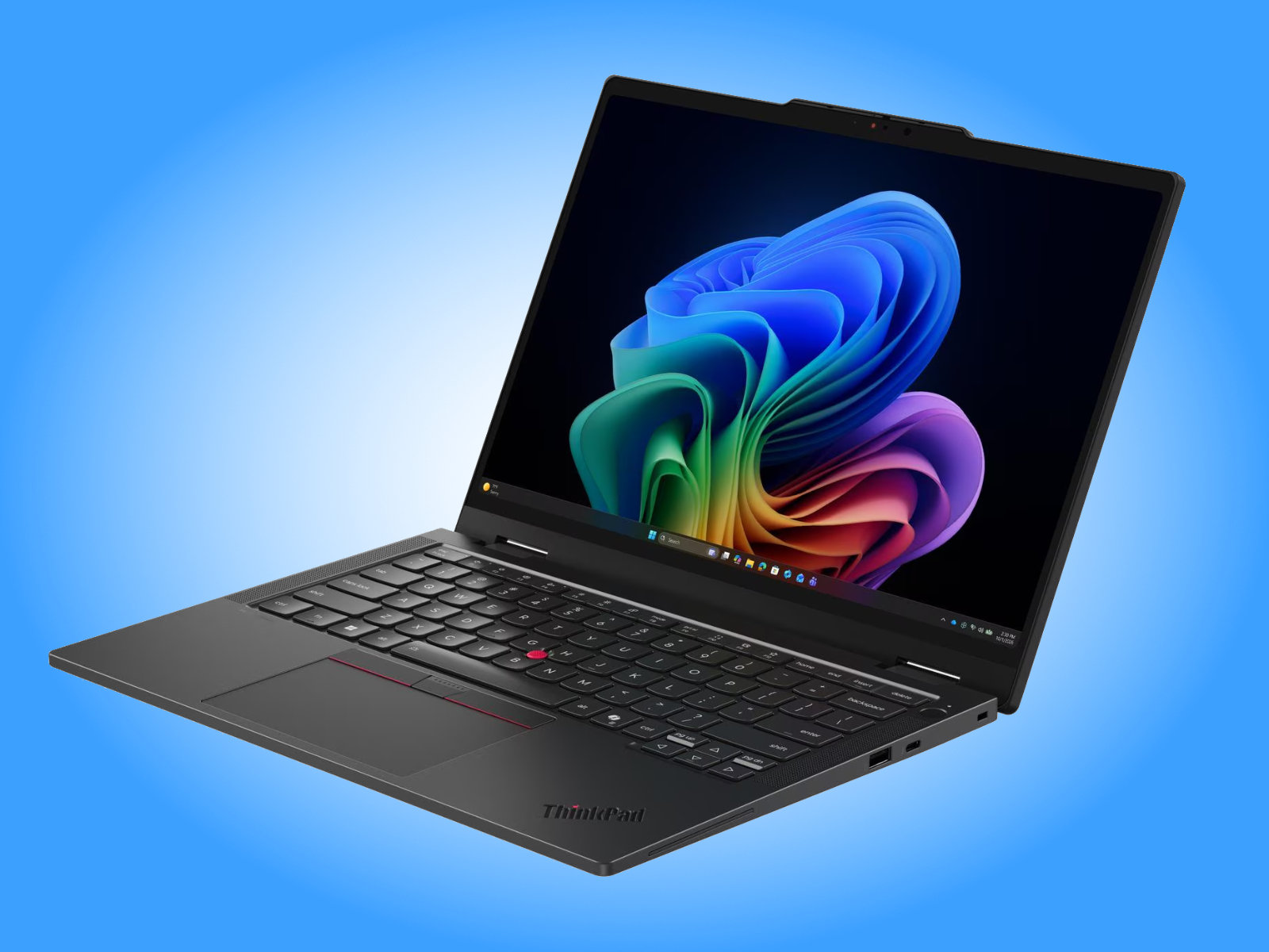 Lenovo ThinkPad T14s 2-in-1 Gen 2 với thiết kế xoay gập mỏng nhẹ.