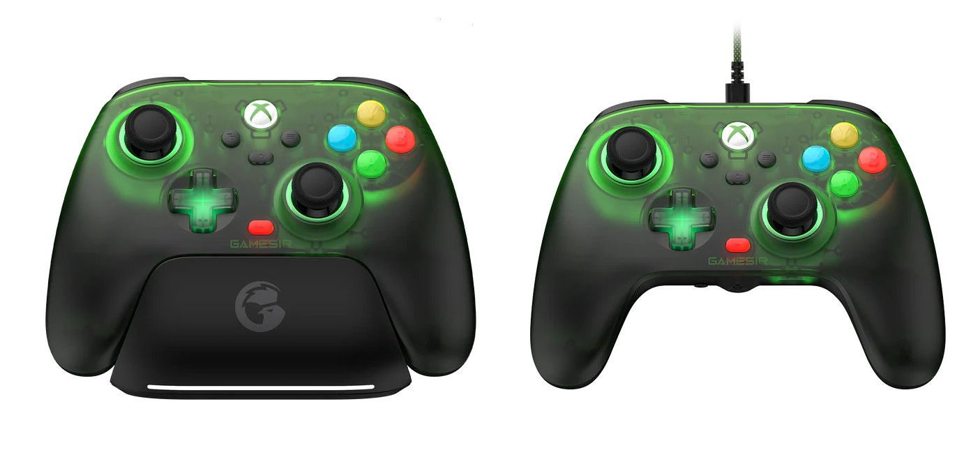 GameSir T7 Pro hỗ trợ kết nối không dây cho Xbox trong khi bản W là tay cầm có dây