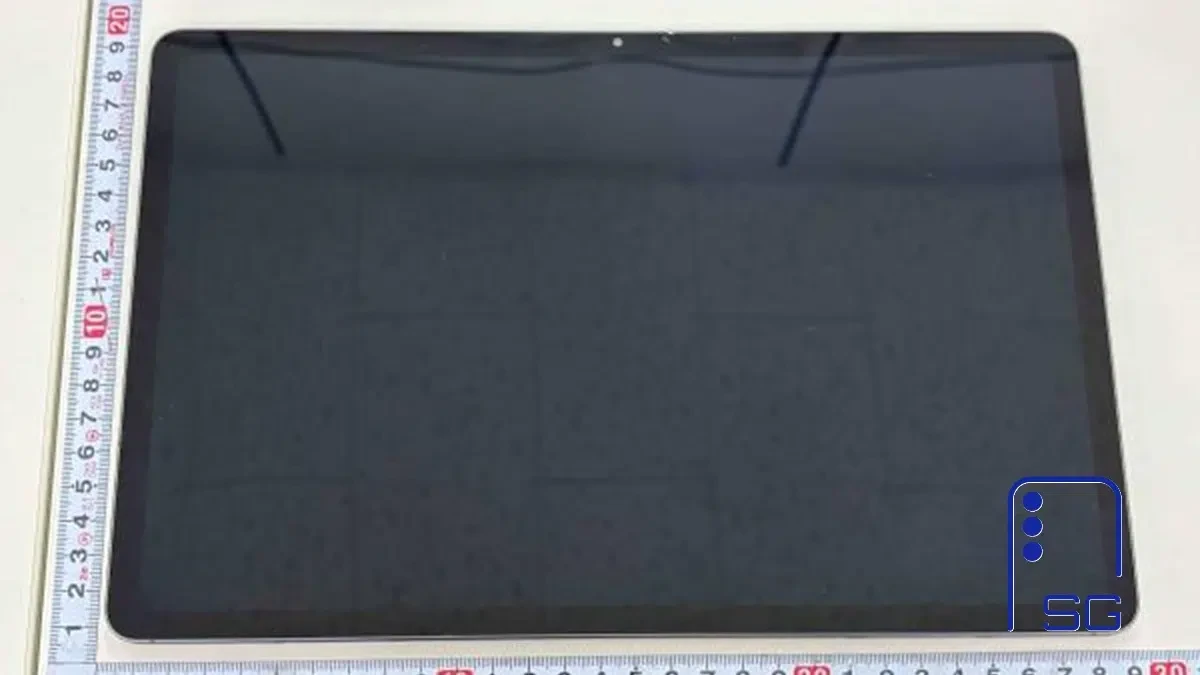 Hình ảnh thực tế của Galaxy Tab S12+ từ cơ quan chứng nhận Safety Korea.