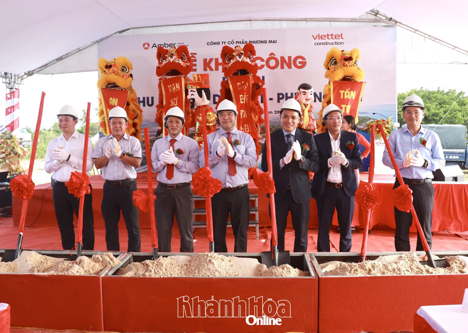 Lễ khởi công dự án Khu du lịch Dốc Lết - Phương Mai Lễ khởi công dự án Khu du lịch Dốc Lết - Phương Mai tại Tỉnh Khánh Hòa